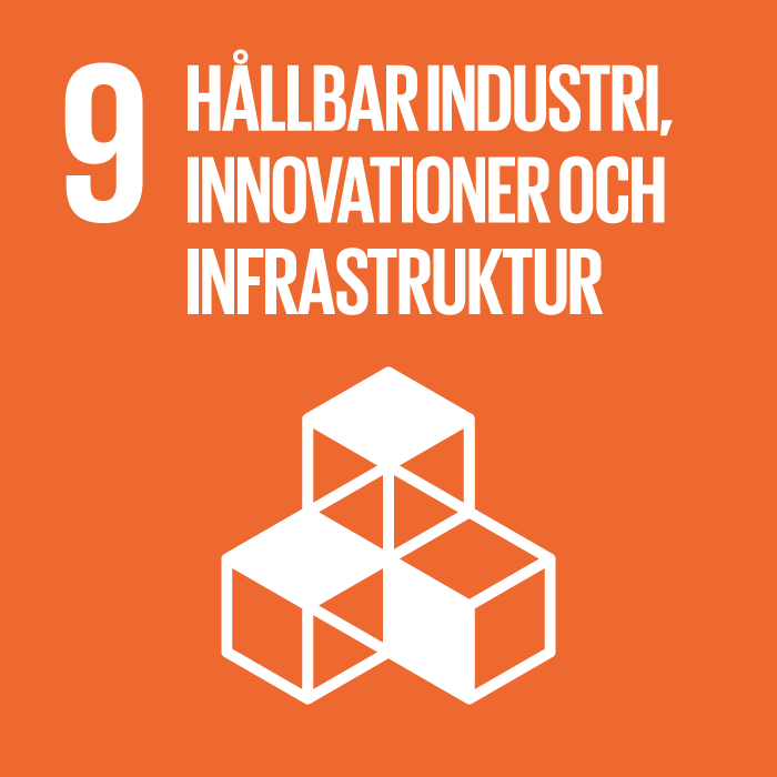 Globala målen 9: Hållbar industri, innovationer och infrastruktur